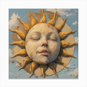 The Sun Canvas Print