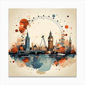 London Skyline Canvas Print