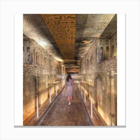 Egyptian Temple 28 Canvas Print