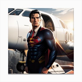 Superman Canvas Print