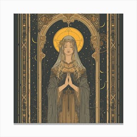 Virgin Mary Canvas Print