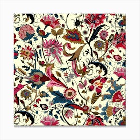 Floral Dream London Fabrics Floral Pattern 6 Canvas Print