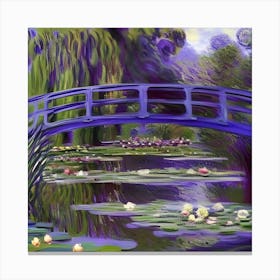 Walter and Lily Bridge Canvas Print