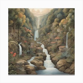 Waterfall 2 Canvas Print