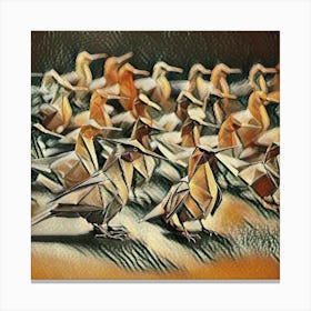 Origami Birds 1 Canvas Print