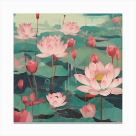 Lotus 1 Canvas Print
