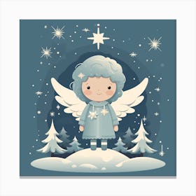 Christmas Angel 15 Canvas Print