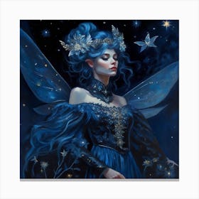 Blue Fairy 2 Canvas Print