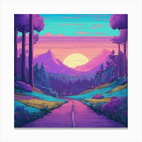 Original Video Game Album Art Canvas Print