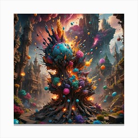 Symbiosis Canvas Print