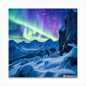 Aurora Borealis Canvas Print