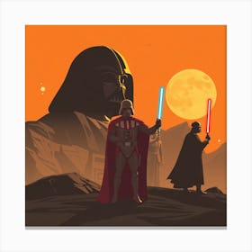 Star Wars 2 Canvas Print