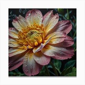 Dahlia 23 Canvas Print