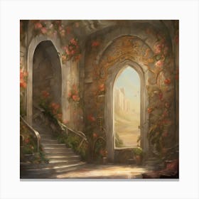 Fairytale Castle 4 Canvas Print