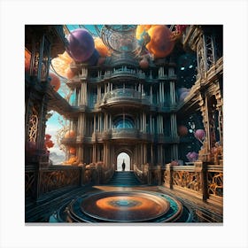 Metaphysics In 4d 7 Canvas Print