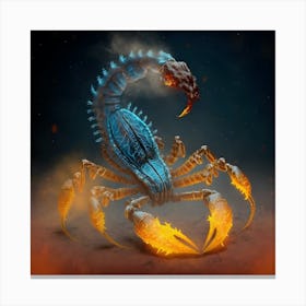 Scorpion Canvas Print