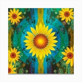 Sunflowers 4 Canvas Print