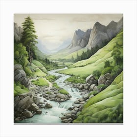 Switzerland Canvas Print