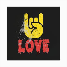 Love Sign Canvas Print