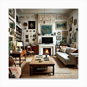 Living Room Canvas Print