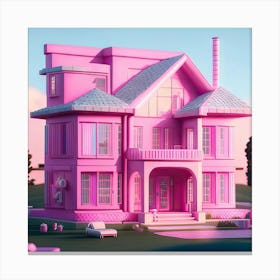 Barbie Dream House (998) Canvas Print