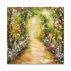 Garden Path 2 Canvas Print