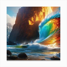 Ocean Wave 1 Canvas Print