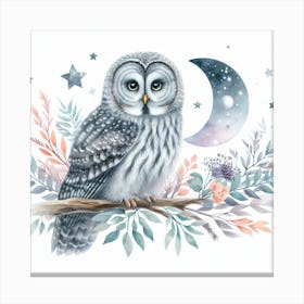 Great Grey Owl Canvas Print