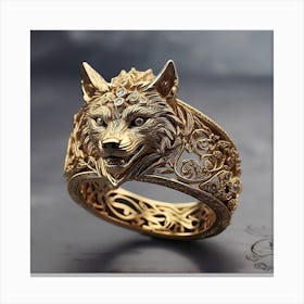 Wolf Ring 1 Canvas Print