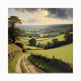 Country Road 18 Canvas Print