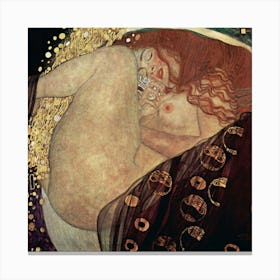 Kiss By Gustav Klimt 1 Canvas Print