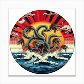 Sunset Saga 21 Canvas Print