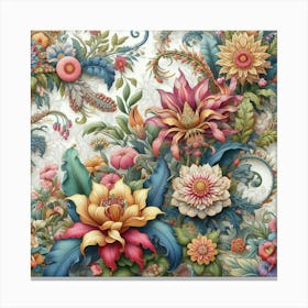 Floral Painting Canvas Print