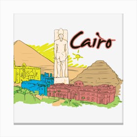 Cairo Canvas Print