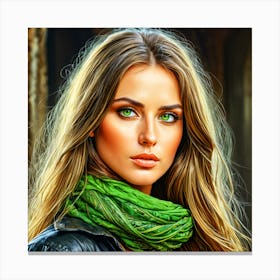 Beauty Genius Canvas Print