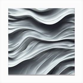 Abstract Wave Wall Art Canvas Print