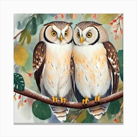 Feathered Friends Canvas Print