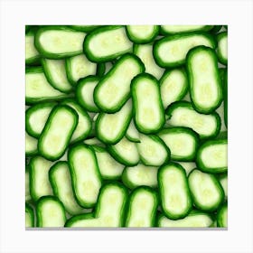 Cucumbers 9 Canvas Print