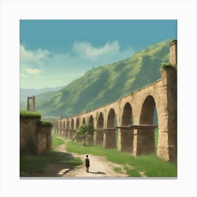 Aqueduct 2 Canvas Print