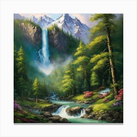 Waterfall 5 Canvas Print