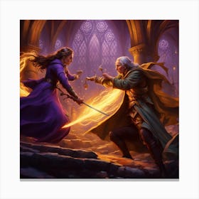 Wizard Of Olympus 2 Canvas Print