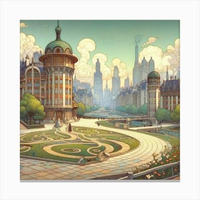 Cityscape 29 Canvas Print