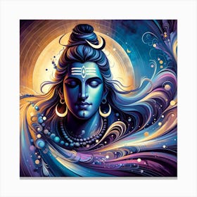 Lord Shiva 9 Canvas Print