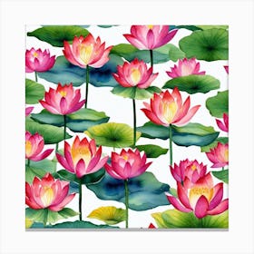 Lotus Flower 57 Canvas Print