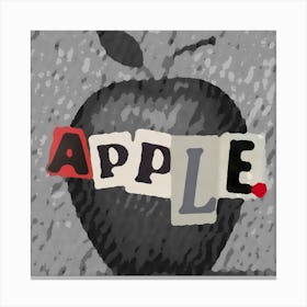 Apple Canvas Print