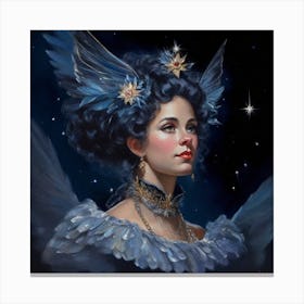 Angel Of The Night 1 Canvas Print