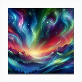 Aurora Borealis 4 Canvas Print