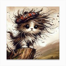 Scottish Kitten 2 Canvas Print