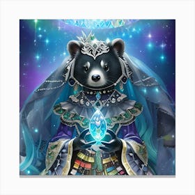 Nintendo Bear Canvas Print