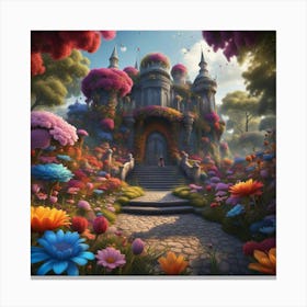 Fairytale Castle Canvas Print